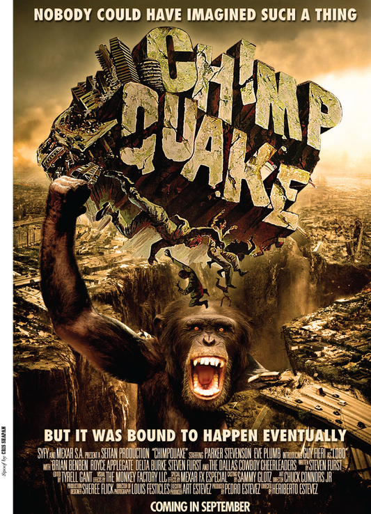Chimpquake by Cris Shapan