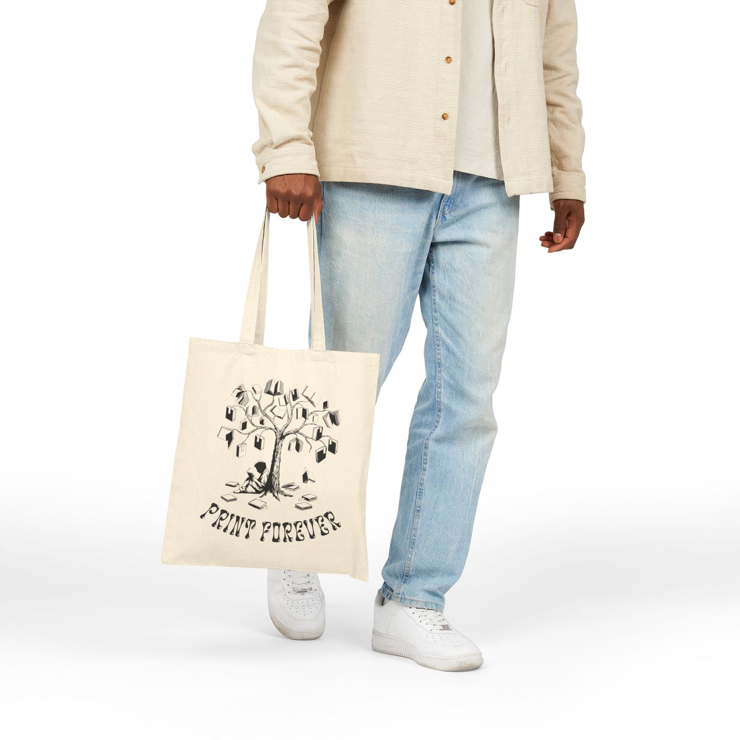 Print Forever Tote Bag
