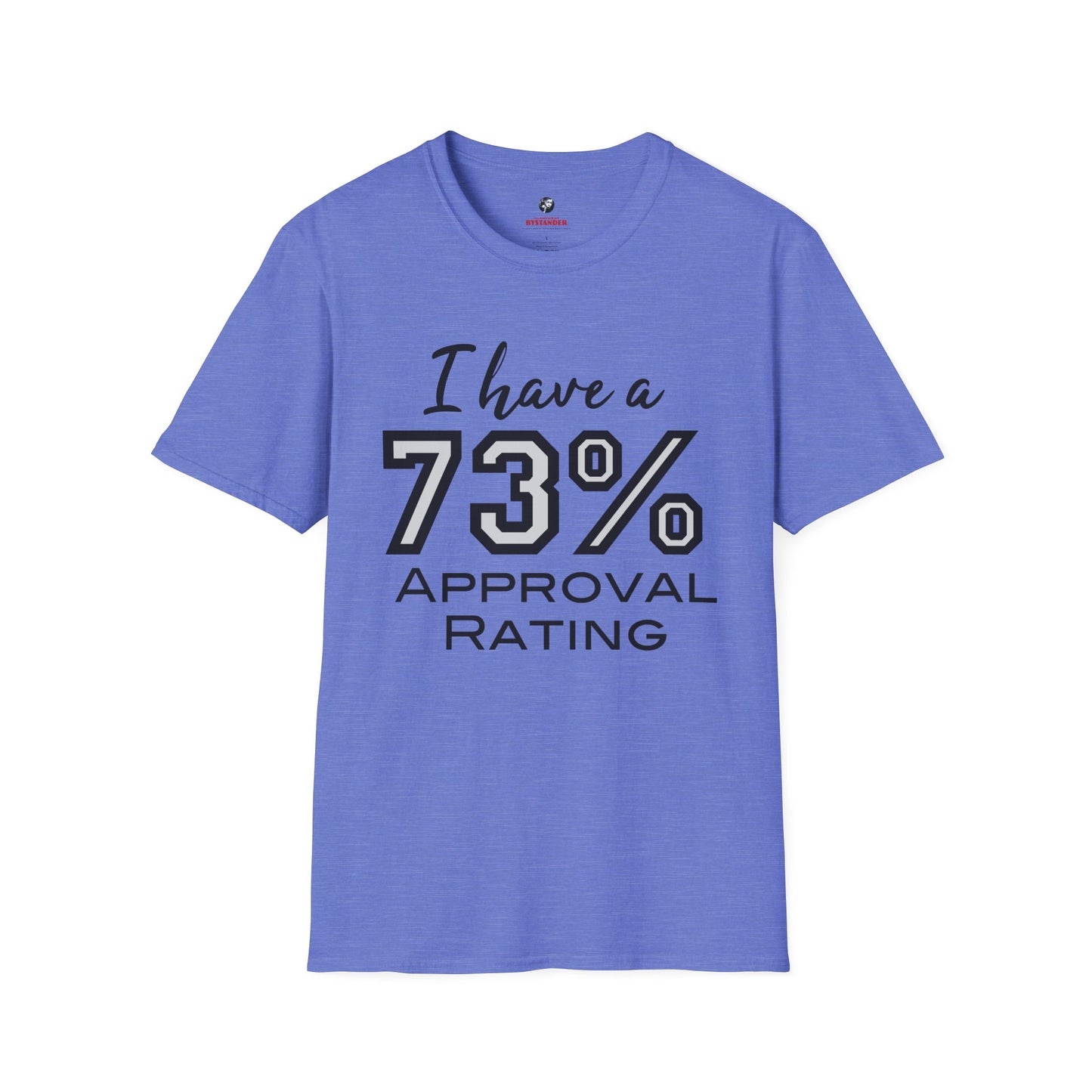 73% Approval Rating T-Shirt – Art by Bob Eckstein