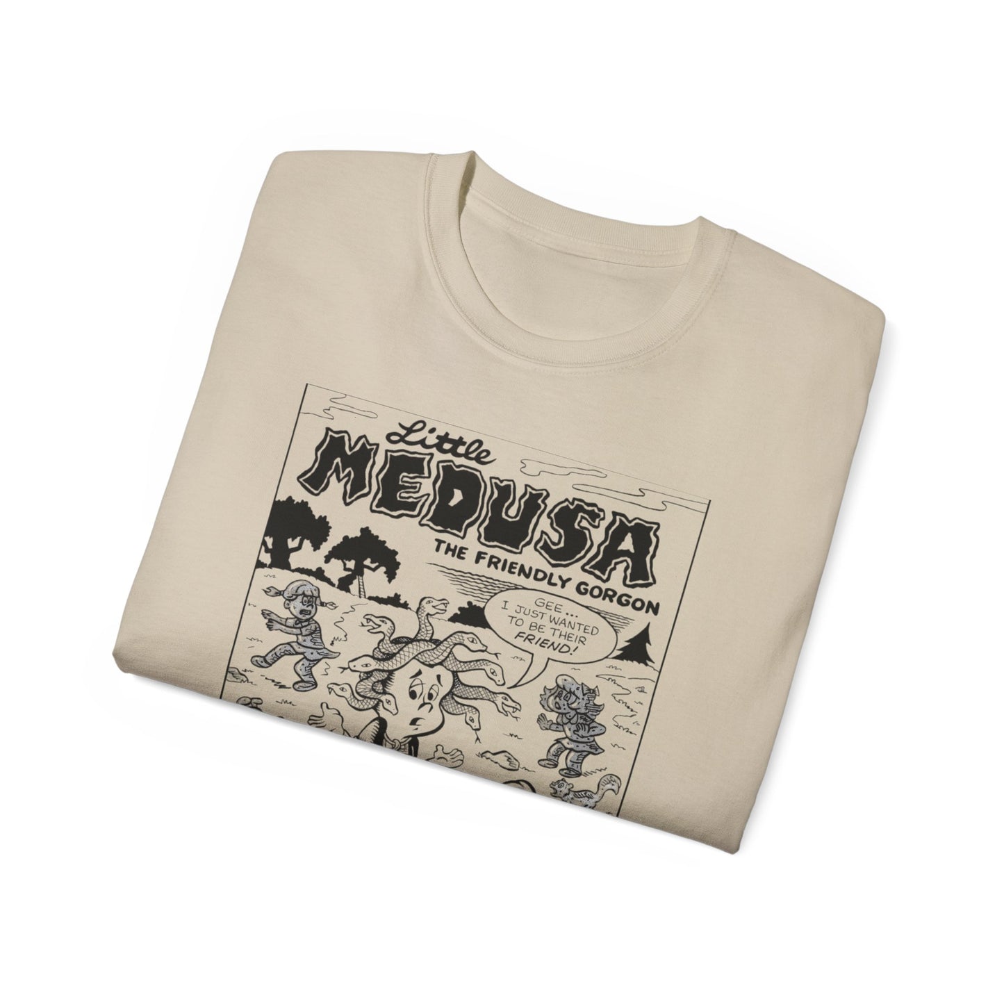 Little Medusa Graphic Tee by Jim Siergey for The American Bystander
