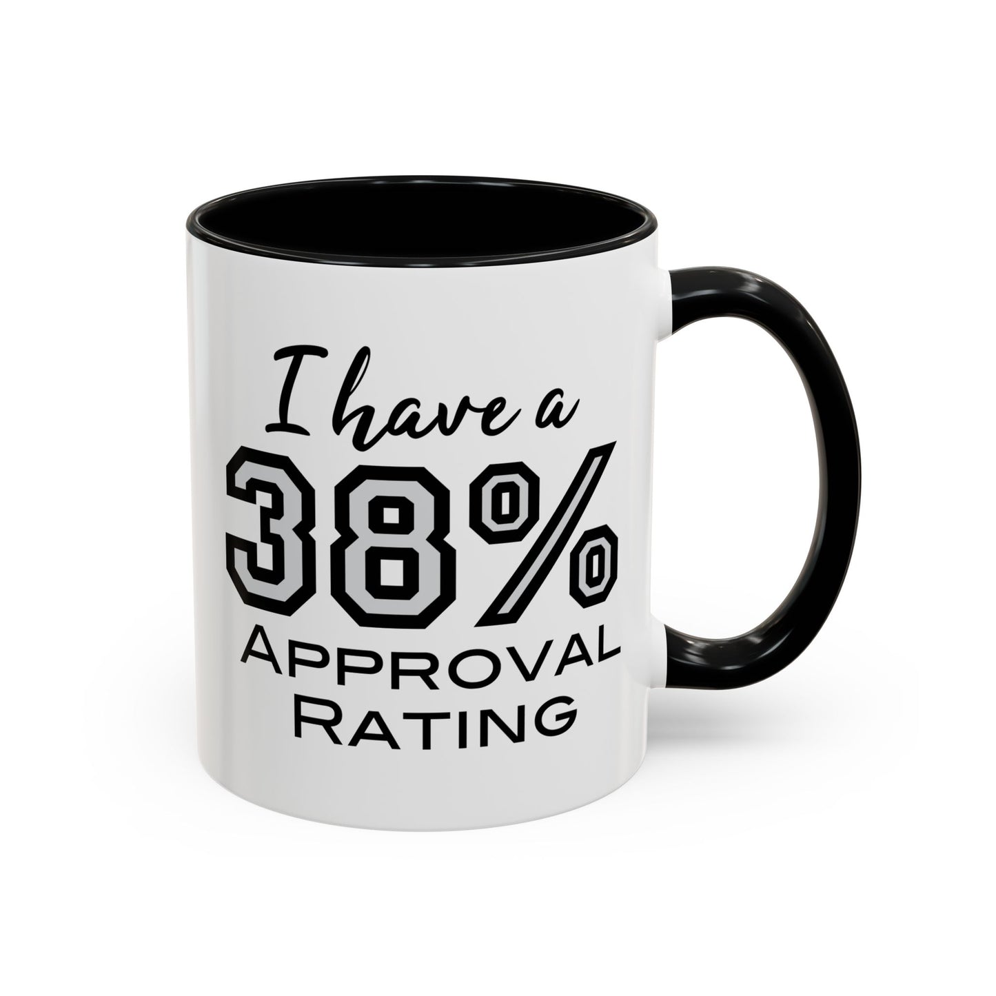 38% Approval Rating Mug – Designed by Bob Eckstein