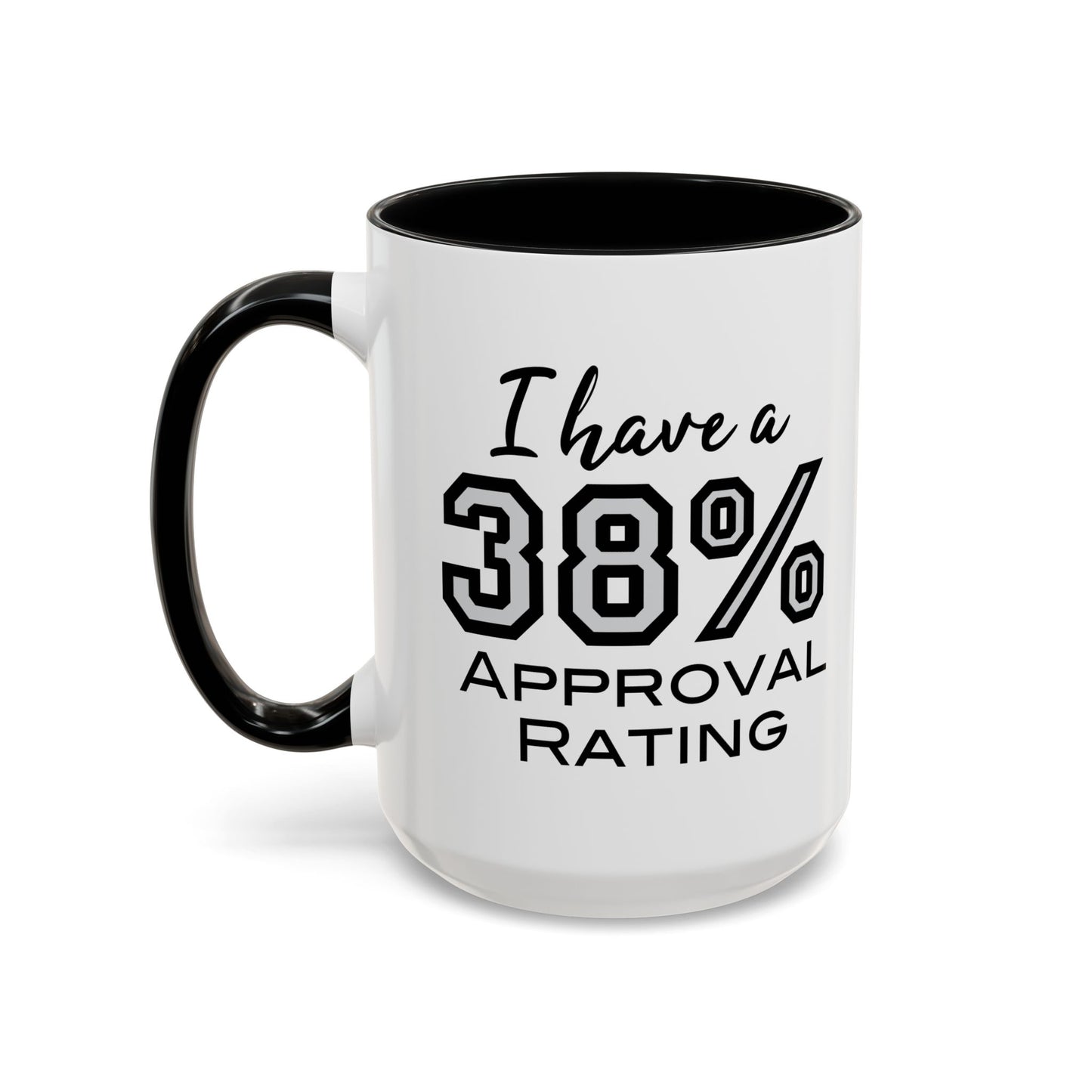 38% Approval Rating Mug – Designed by Bob Eckstein