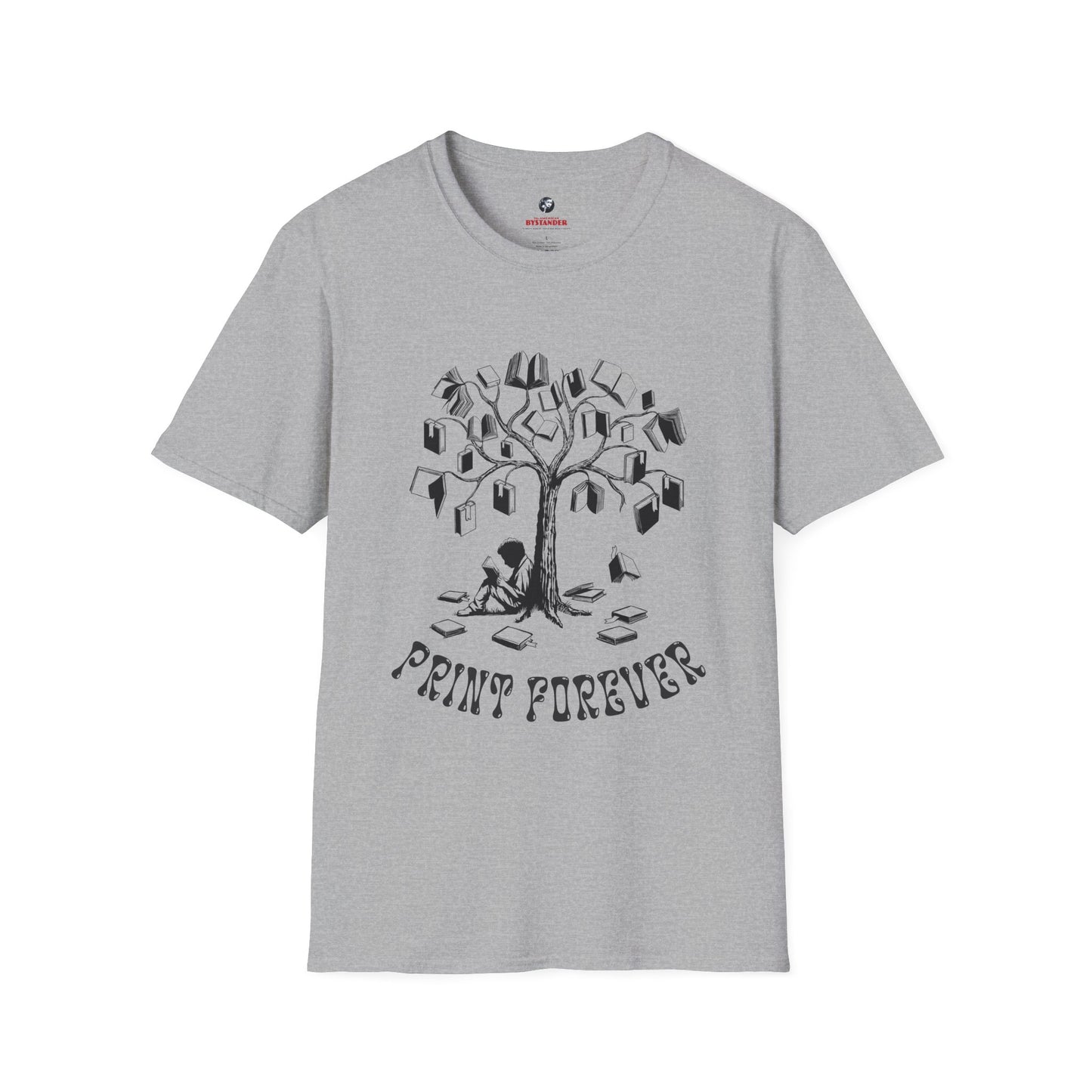 Tree of Books Tee – Print Forever Edition