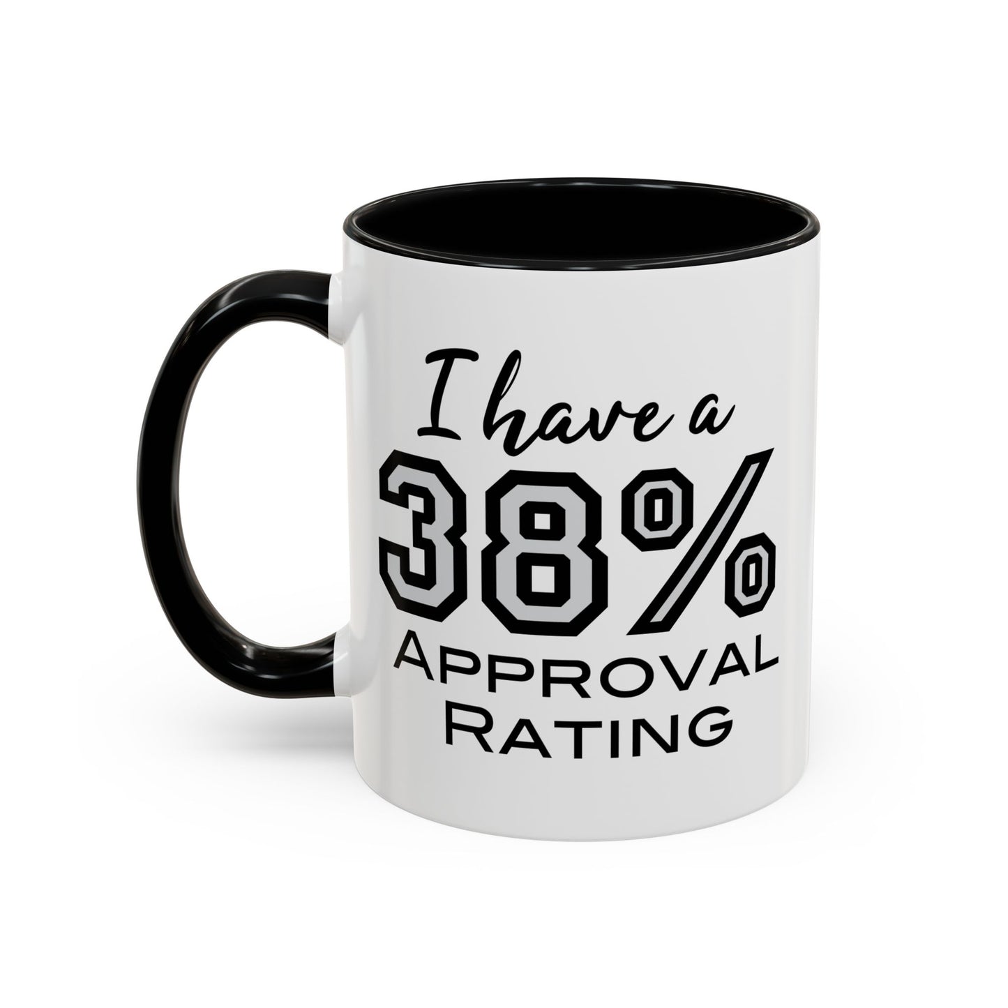 38% Approval Rating Mug – Designed by Bob Eckstein