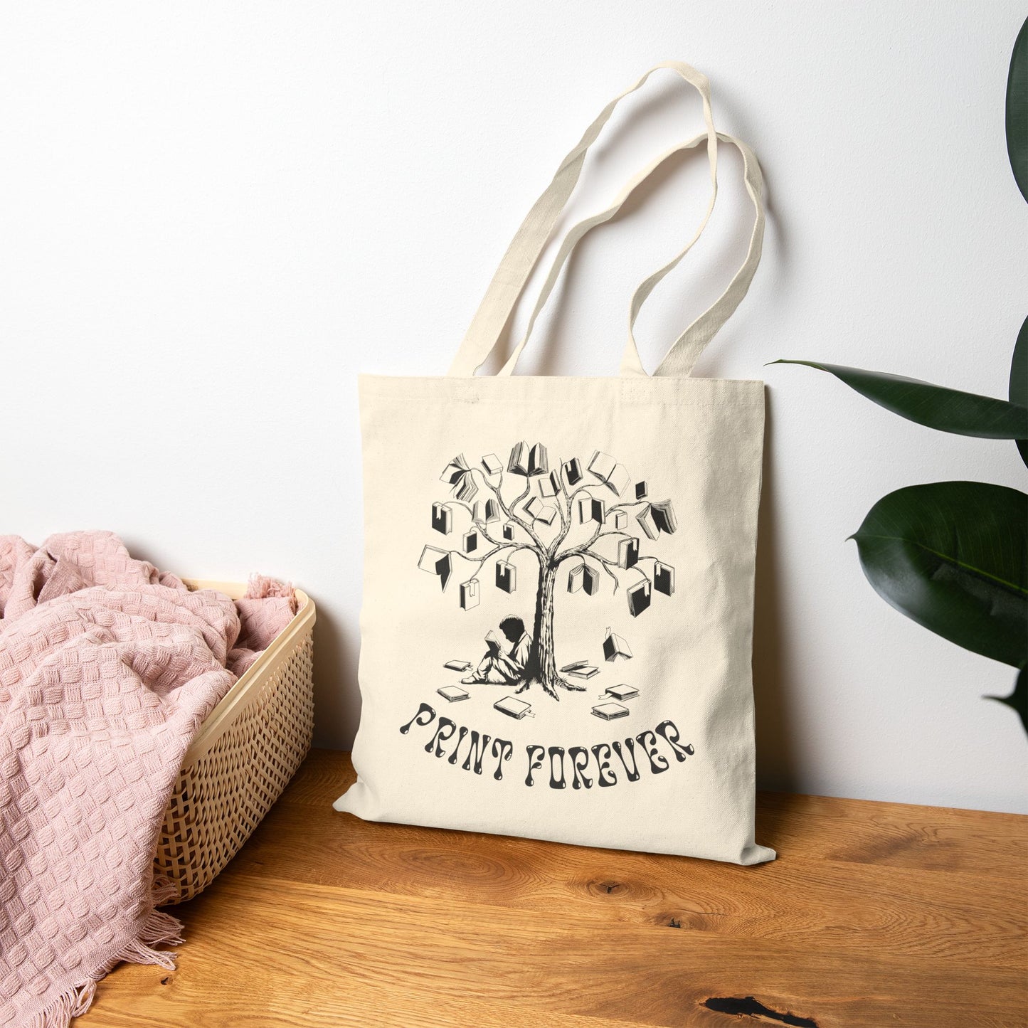 Print Forever Tote Bag