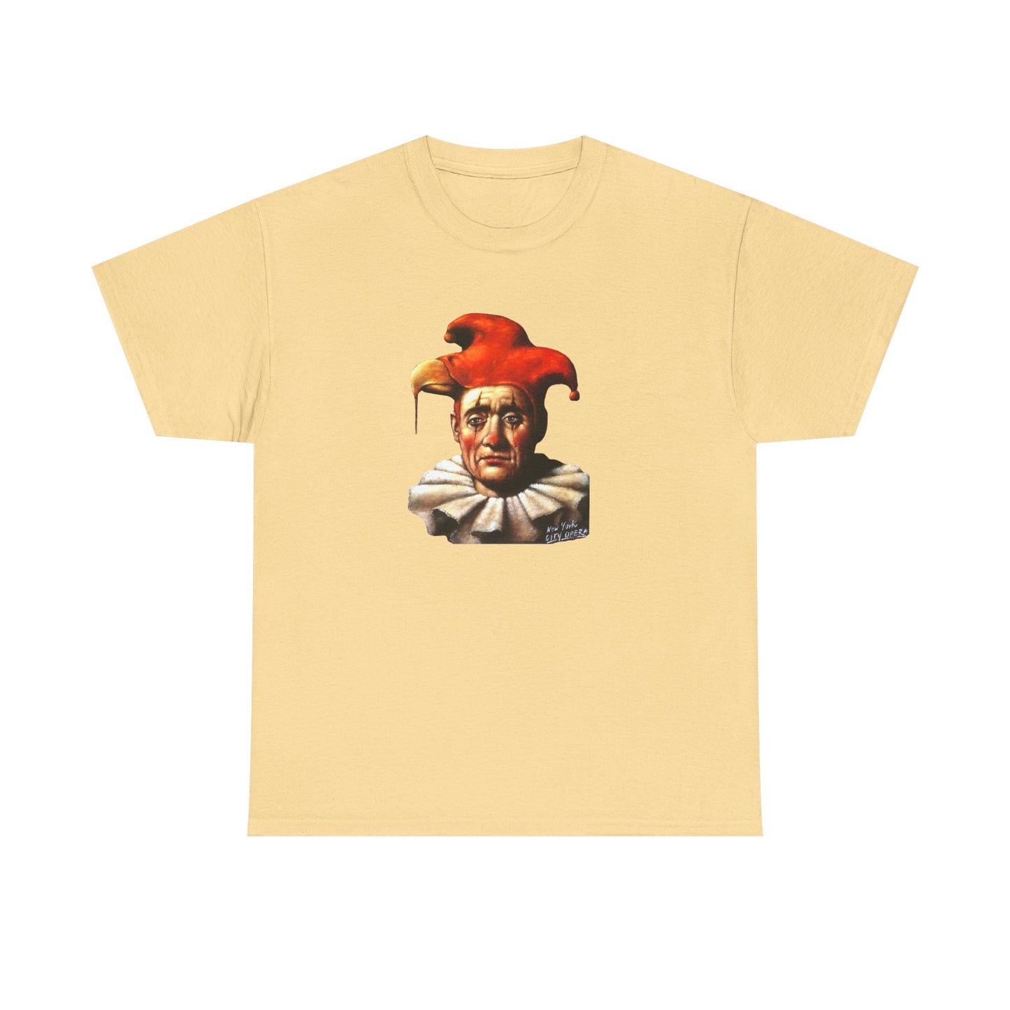 Sad Jester Vintage Graphic Tee - New York Opera T-Shirt