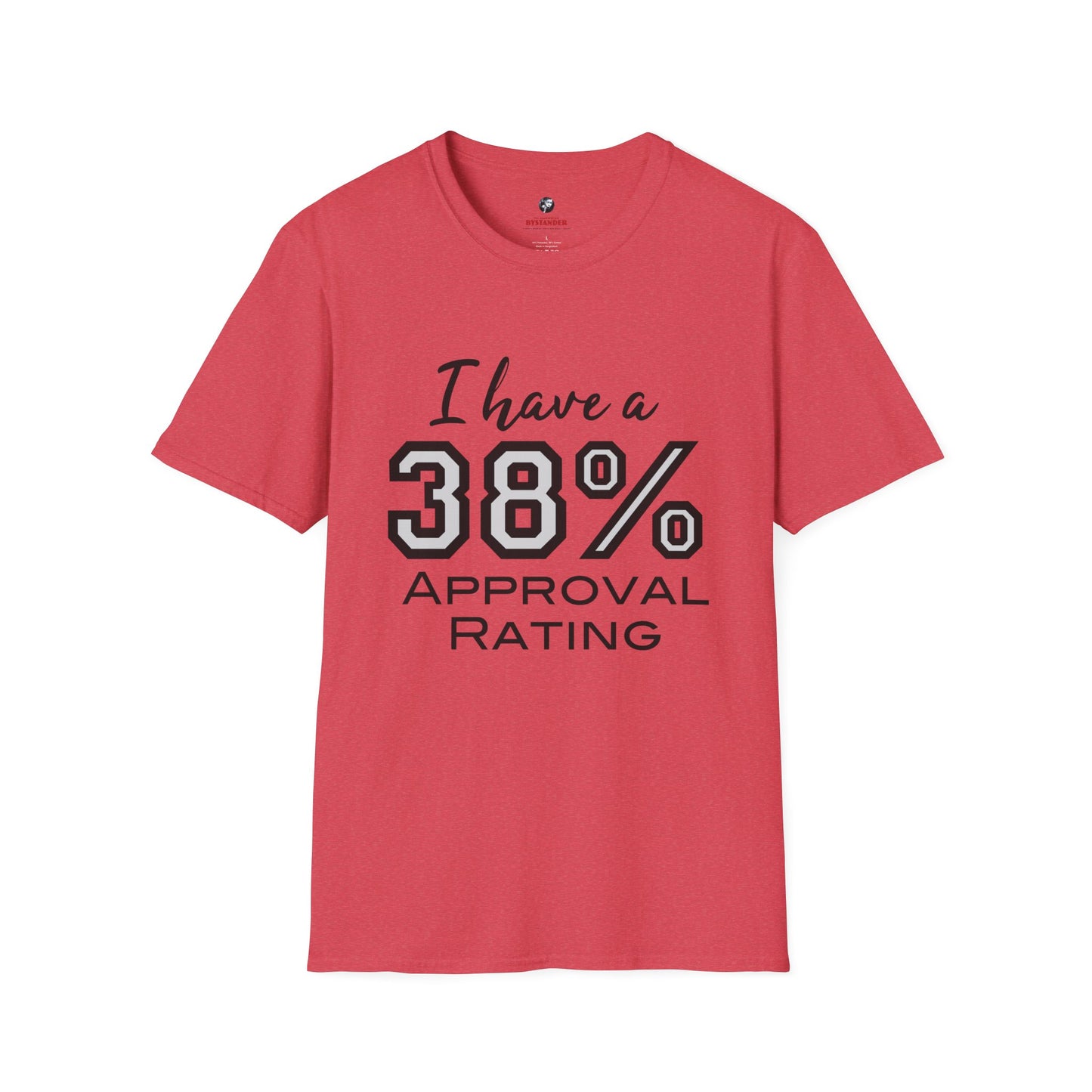 38% Approval Rating T-Shirt – Art by Bob Eckstein