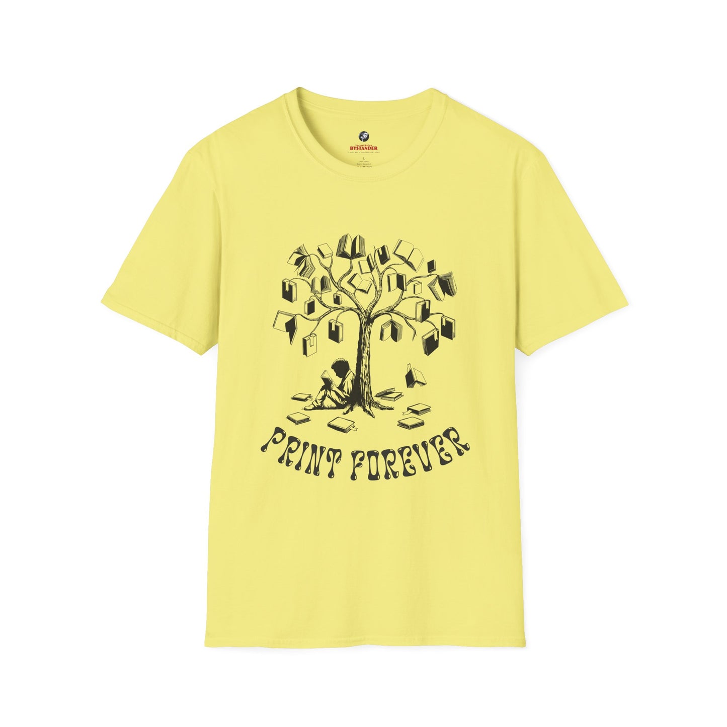 Tree of Books Tee – Print Forever Edition