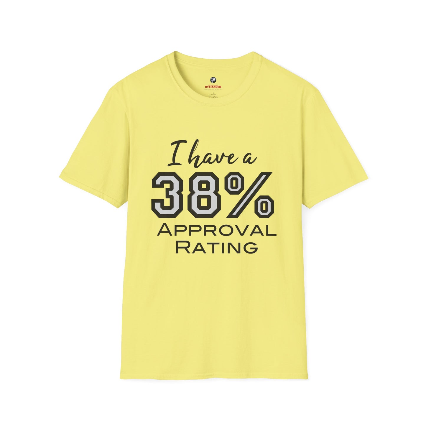 38% Approval Rating T-Shirt – Art by Bob Eckstein