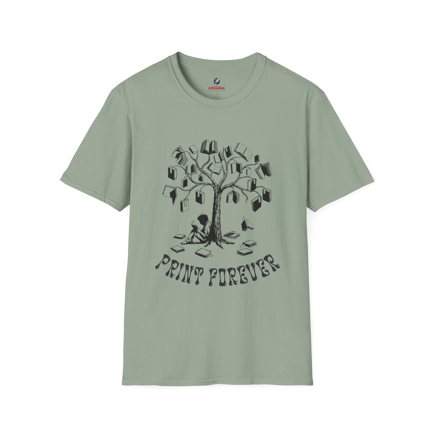 Tree of Books Tee – Print Forever Edition