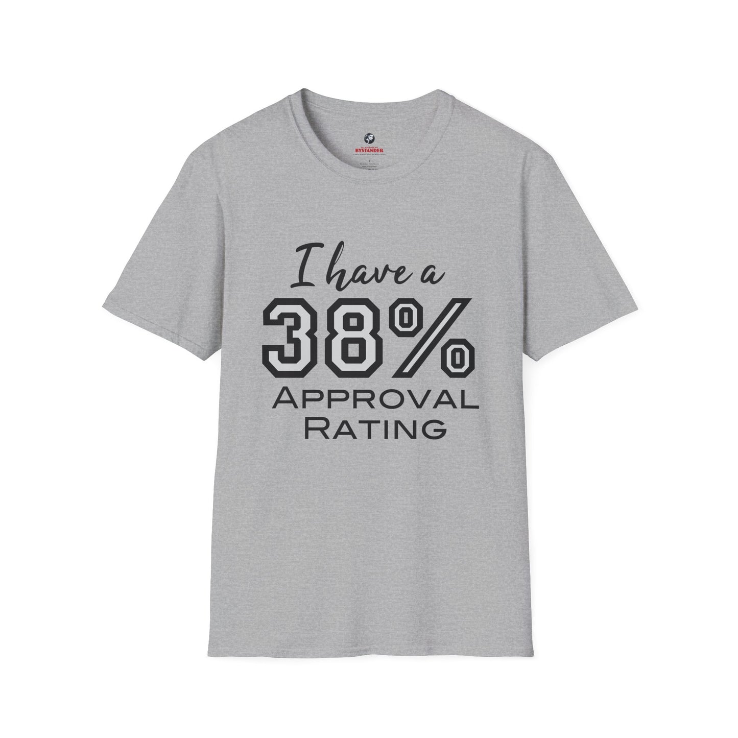 38% Approval Rating T-Shirt – Art by Bob Eckstein