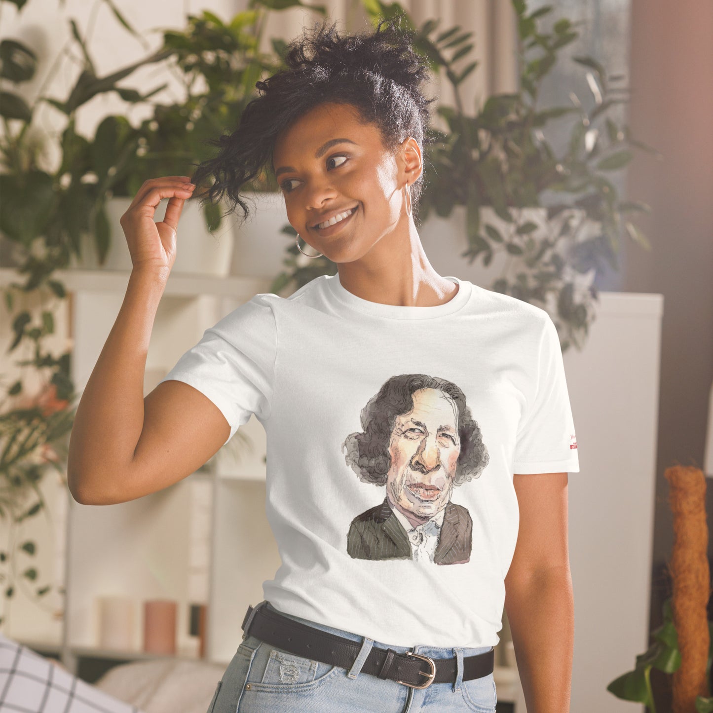 The American Bystander | The John Cuneo Caricatures: Fran Lebowitz T-shirt