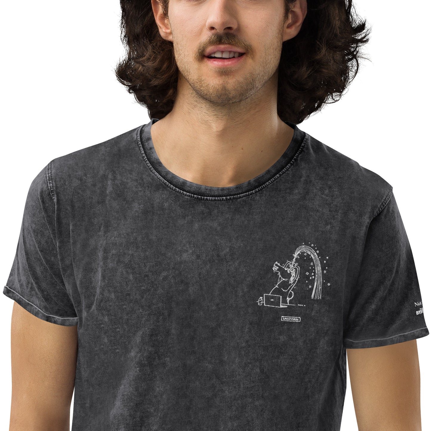 The American Bystander | Uniporn T-Shirt by Nick Spooner