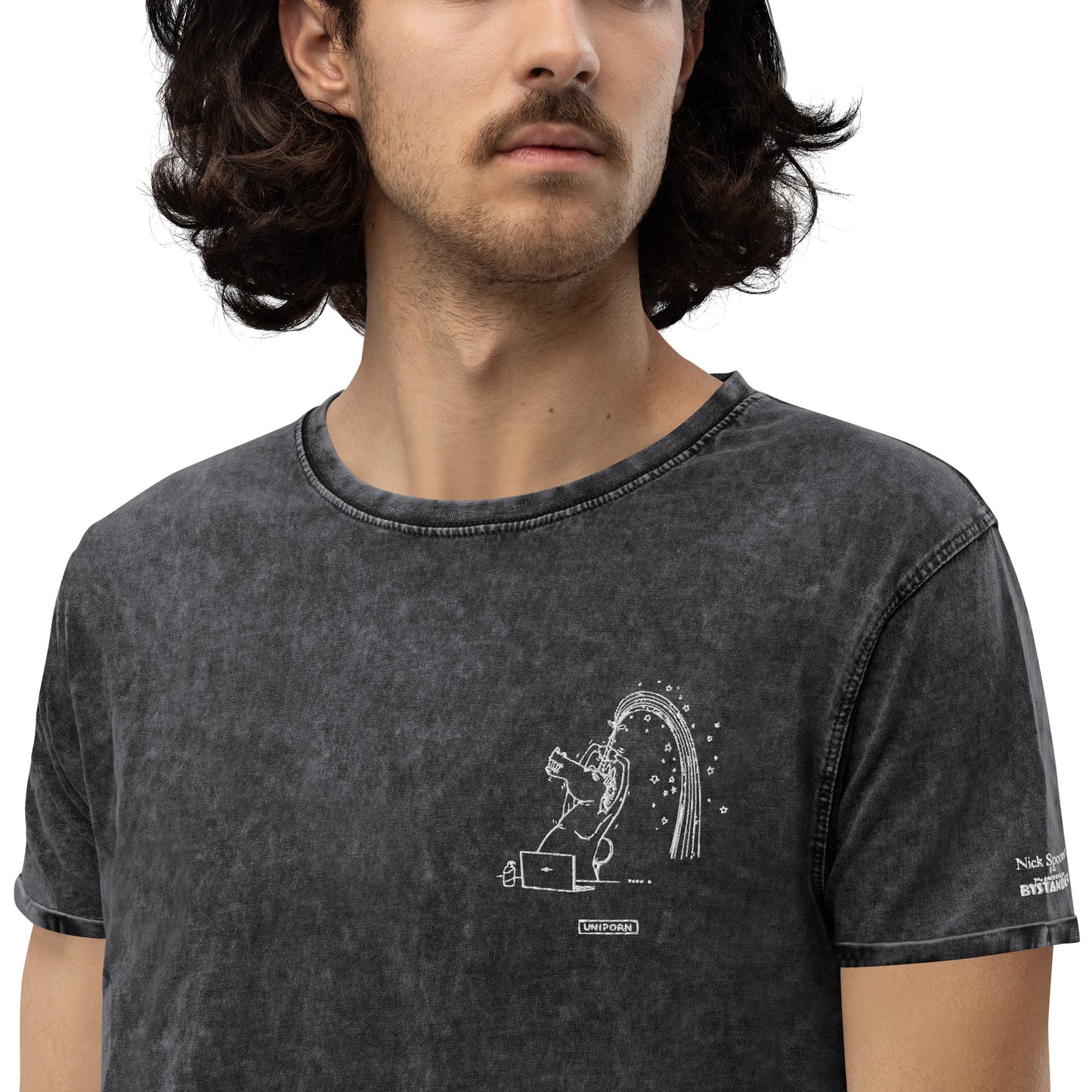 The American Bystander | Uniporn T-Shirt by Nick Spooner