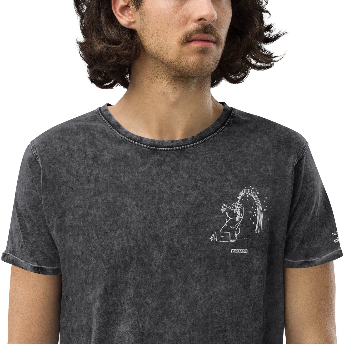 The American Bystander | Uniporn T-Shirt by Nick Spooner