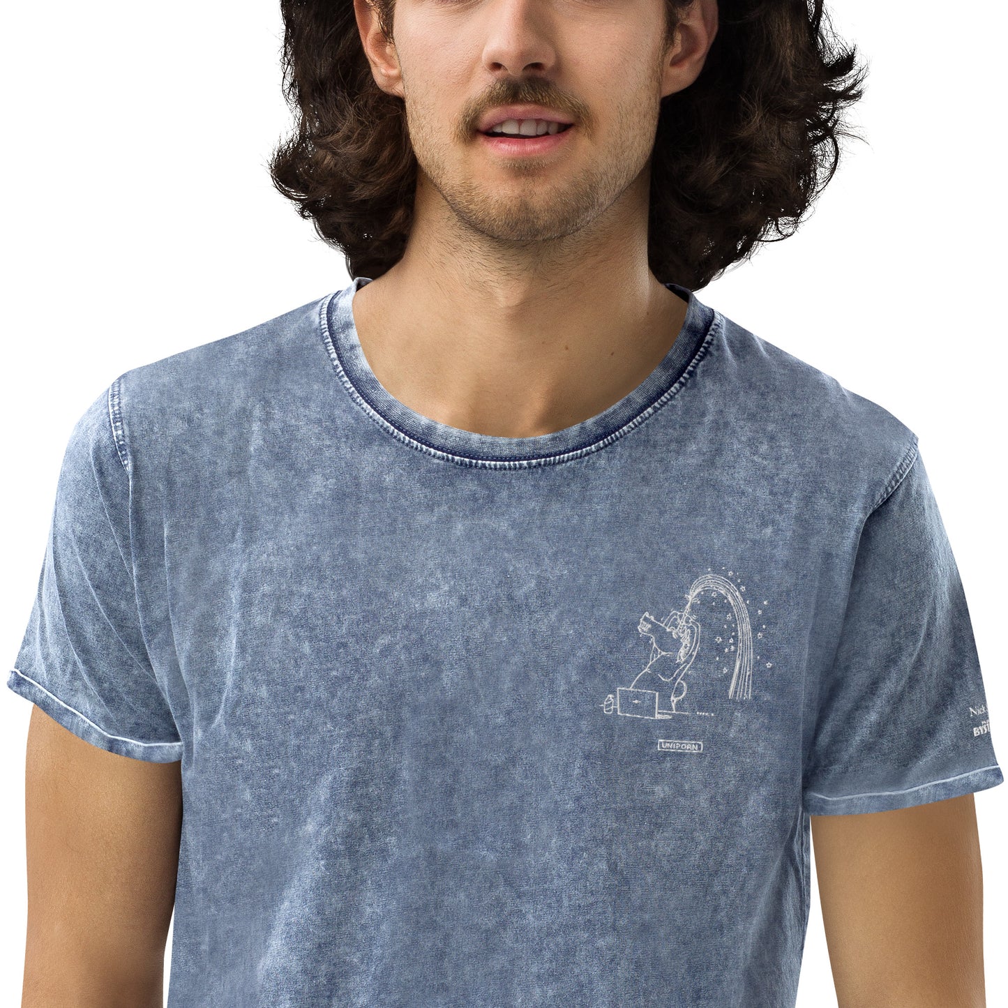 The American Bystander | Uniporn T-Shirt by Nick Spooner
