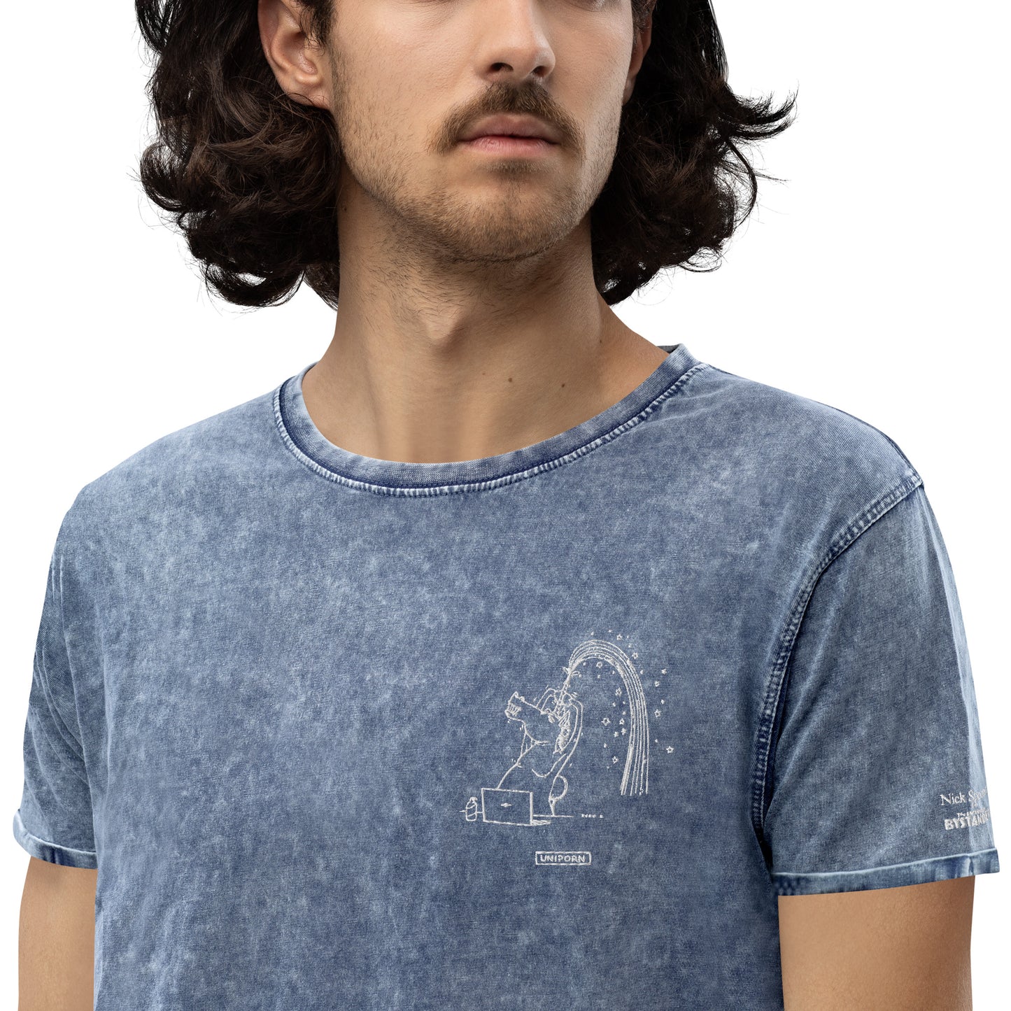 The American Bystander | Uniporn T-Shirt by Nick Spooner