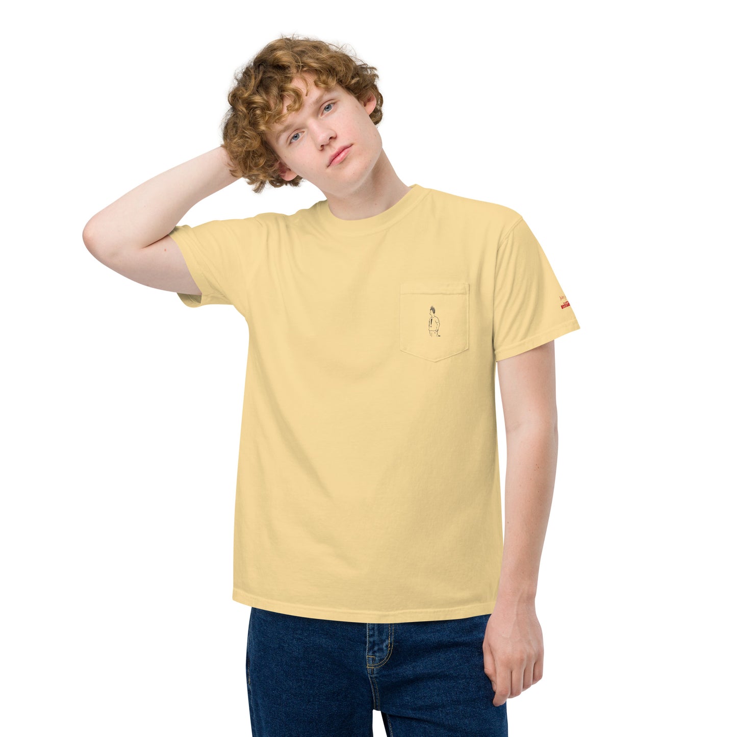 The American Bystander | Exclamation Pocket T-shirt by John Jonik
