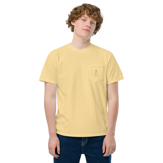The American Bystander | Exclamation Pocket T-shirt by John Jonik