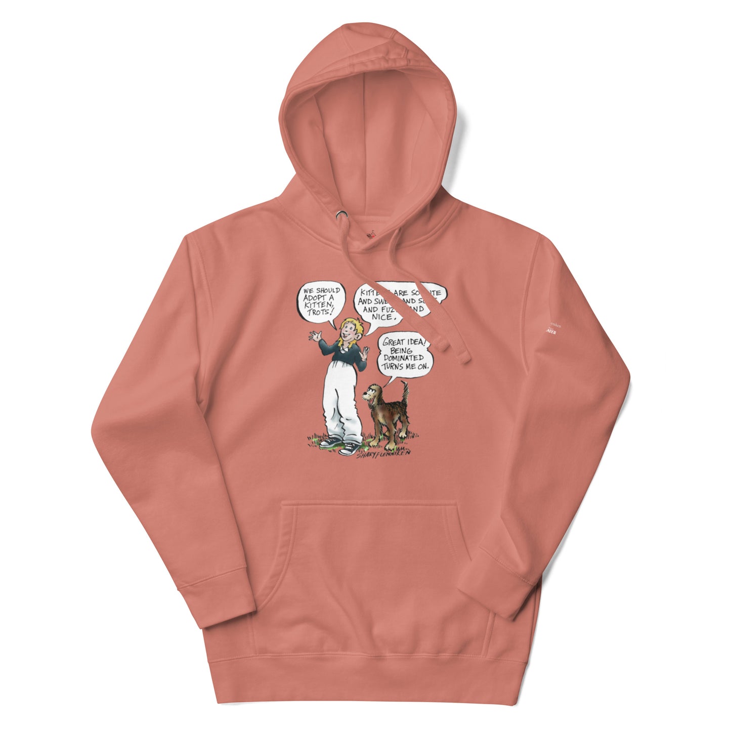 The American Bystander | Trots and Bonnie Hoodie by Shary Flenniken