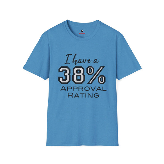 38% Approval Rating T-Shirt – Art by Bob Eckstein