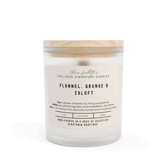 Flannel, Grunge & Zoloft Candle