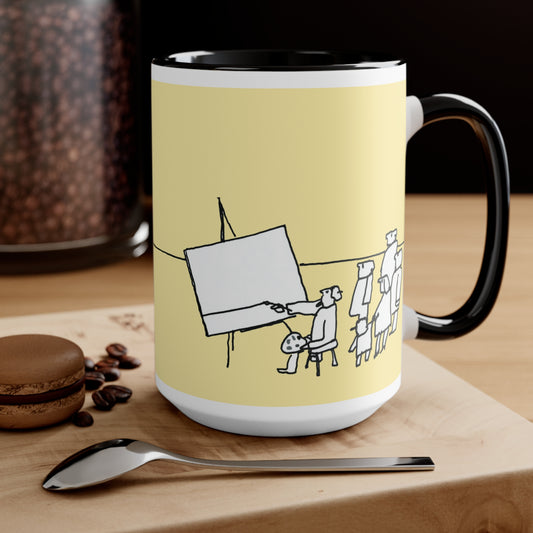 The American Bystander | Out Of Line Mug by D. Watson