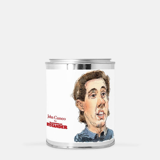 The American Bystander Jerry Seinfeld Candle by John Cuneo