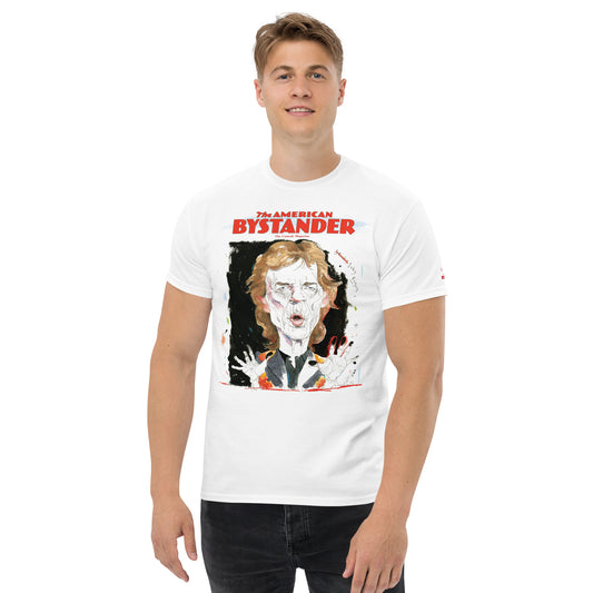 The American Bystander | Inky Fingers Jagger Bystander Cover T-shirt by Joe Ciardiello