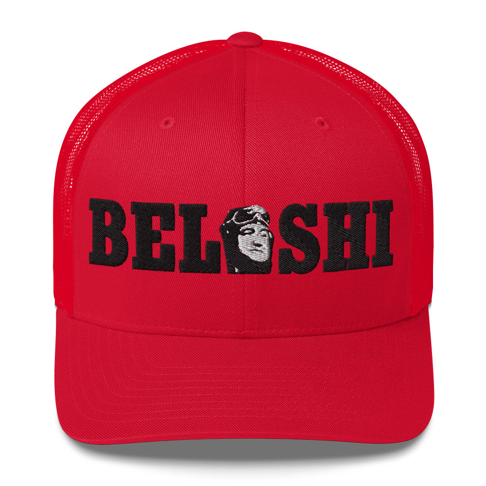 Belushi Trucker Cap – Celebrate Classic Comedy in Style